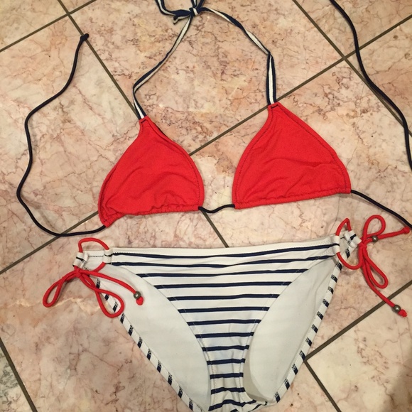 American Eagle Outfitters Other - Red white and blue bikini